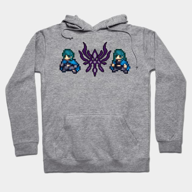 Byleth - 8 bits Hoodie by urufangu